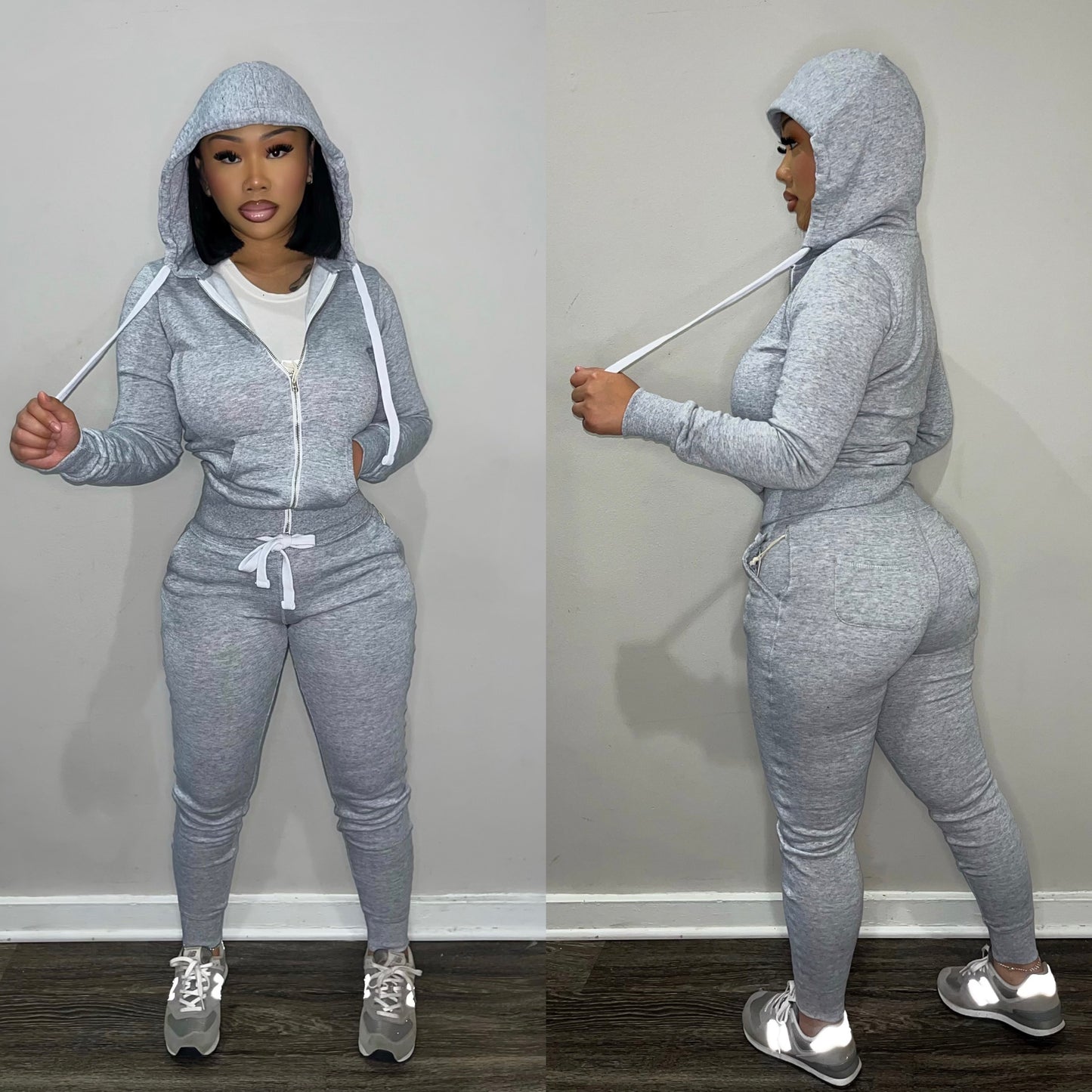 The “Chill"  Zip Up Set