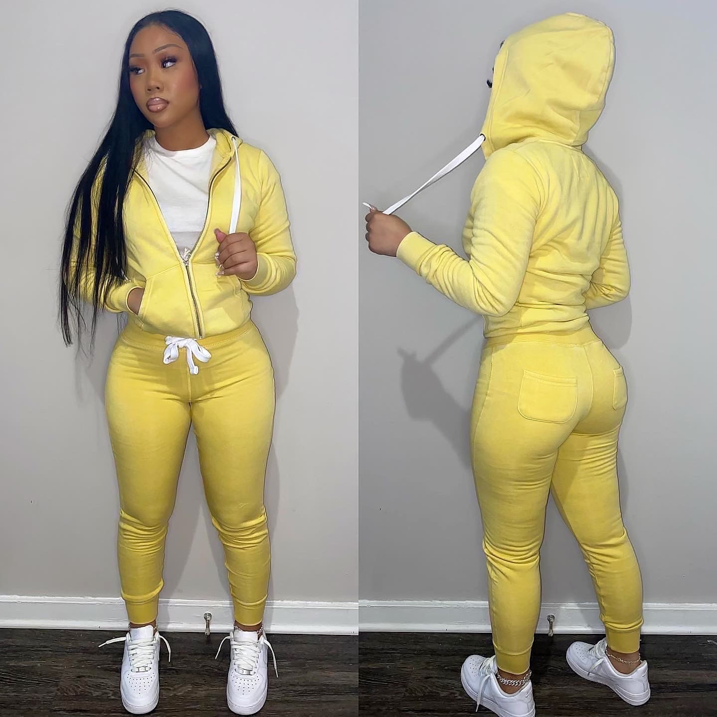 The “Chill"  Zip Up Set