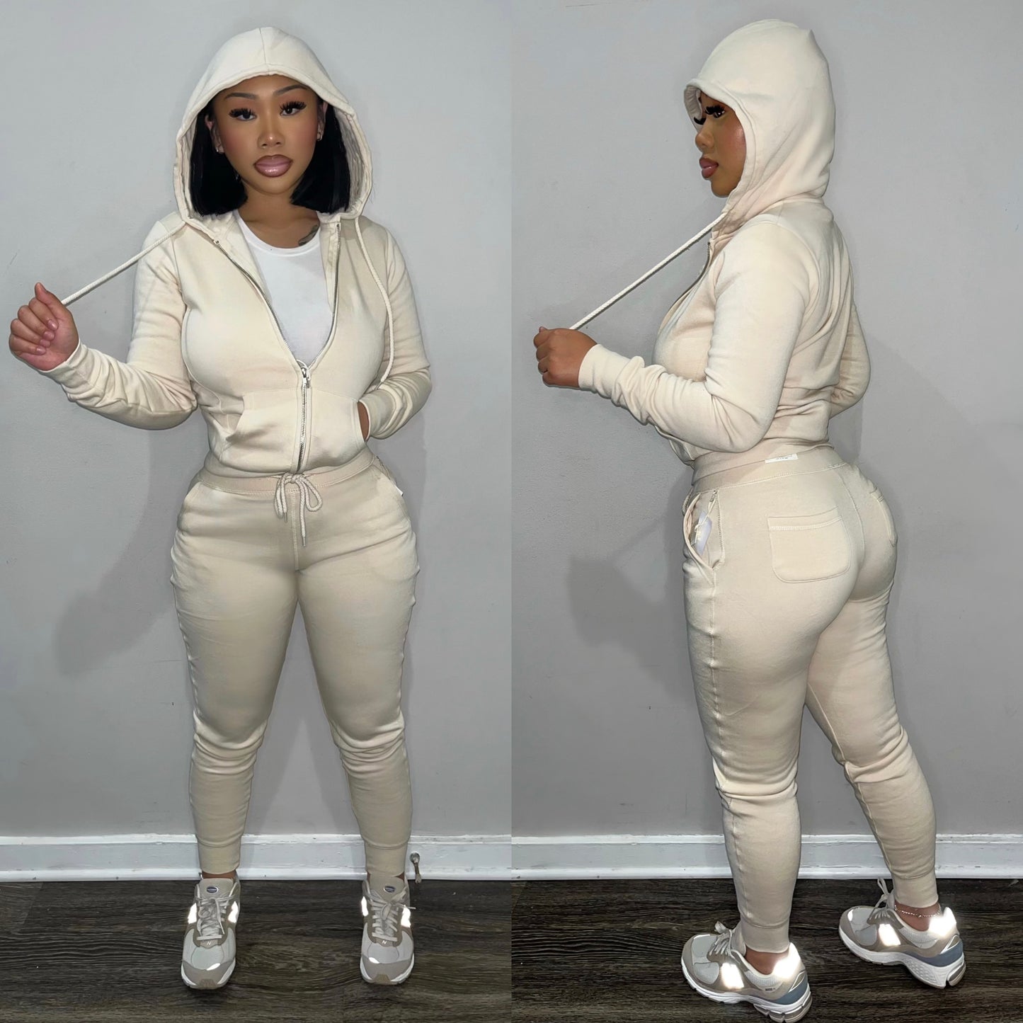 The “Chill"  Zip Up Set