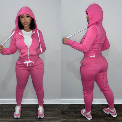 The “Chill"  Zip Up Set