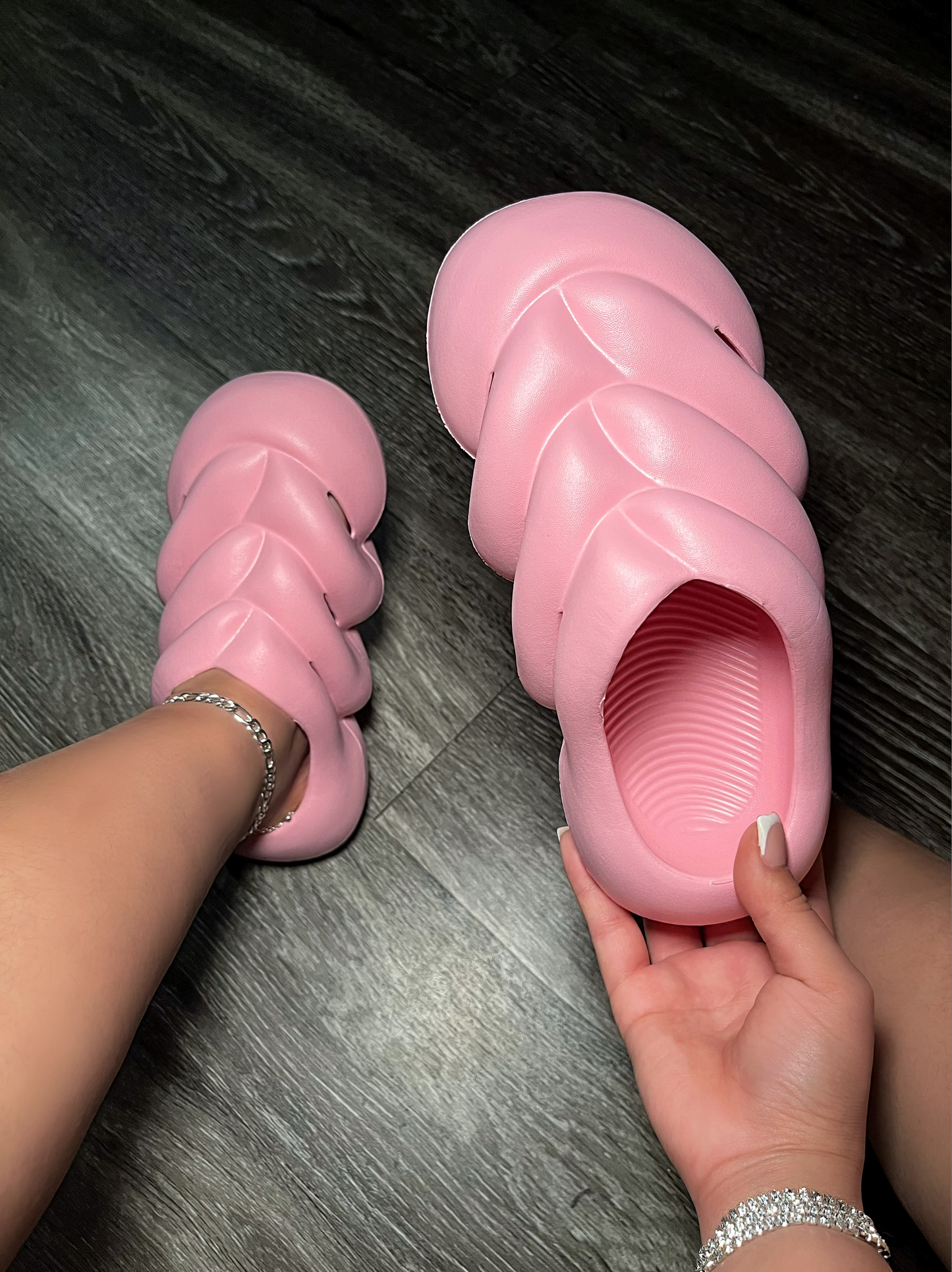 Bubble slides