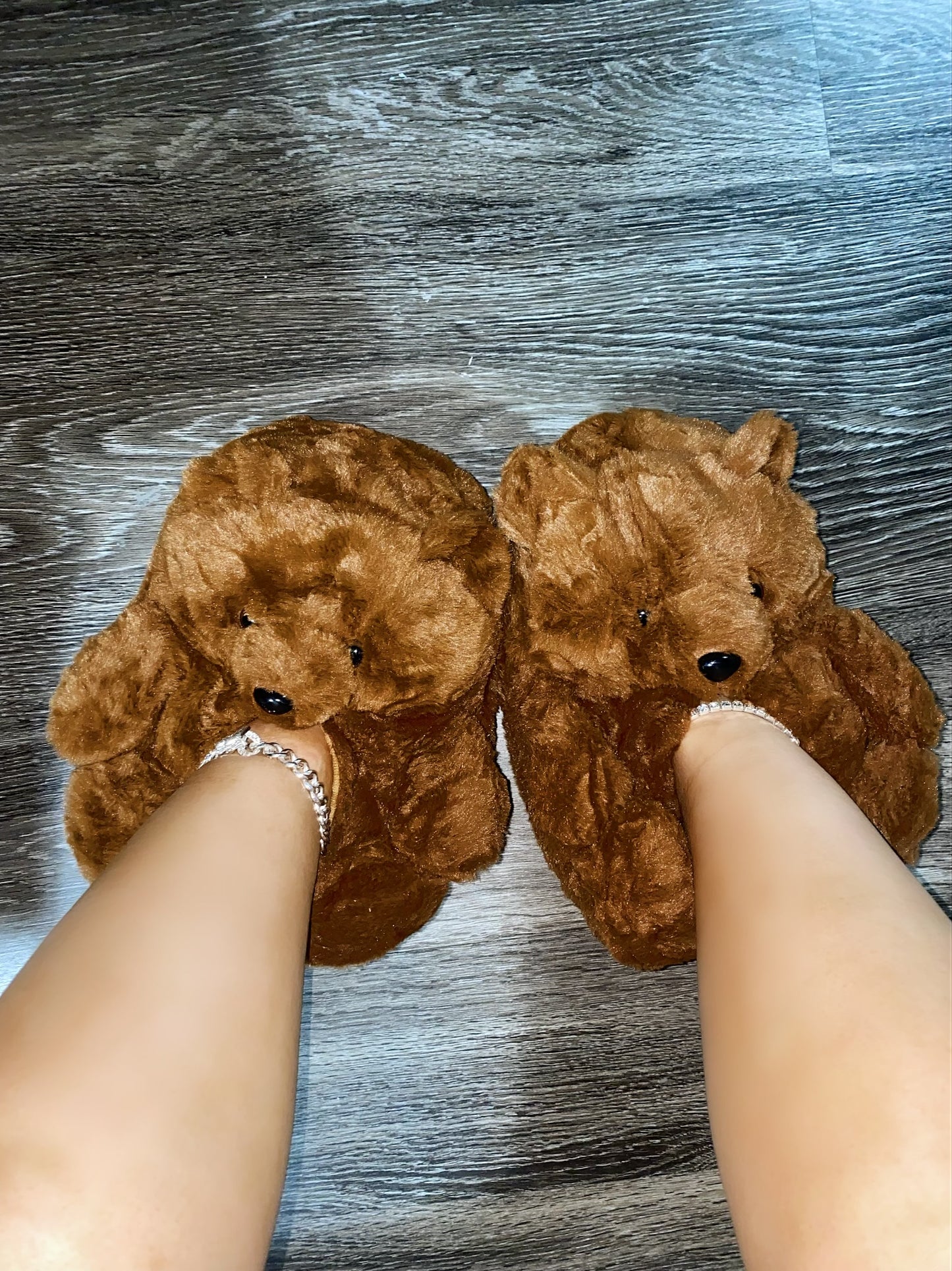 Teddy Bear Slippers