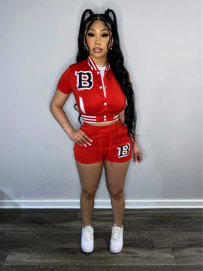 Varsity Shorts Set