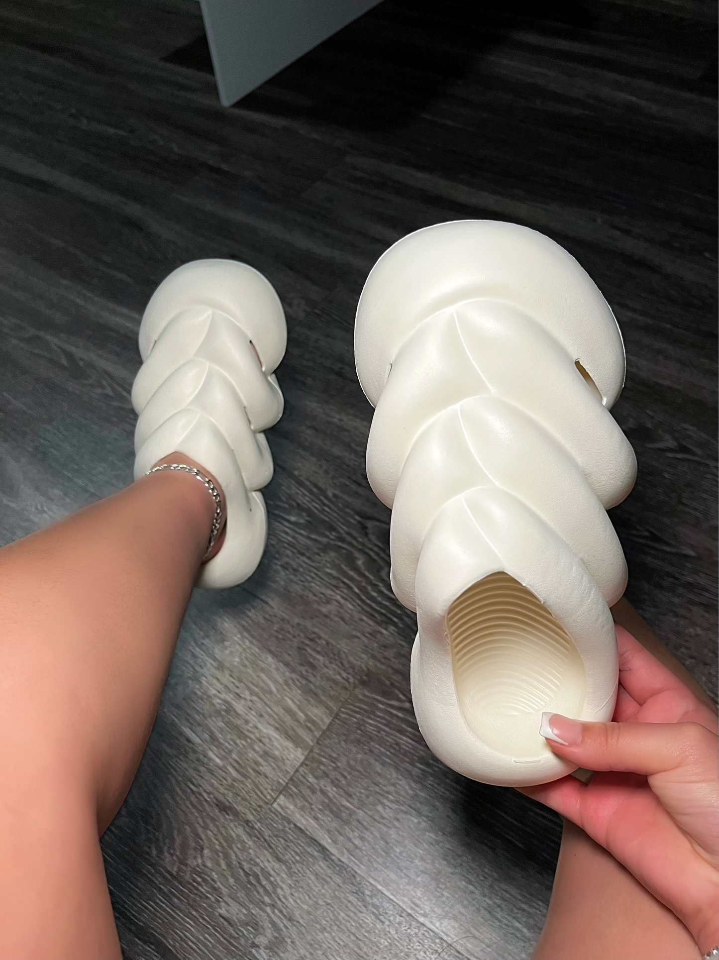 Bubble slides