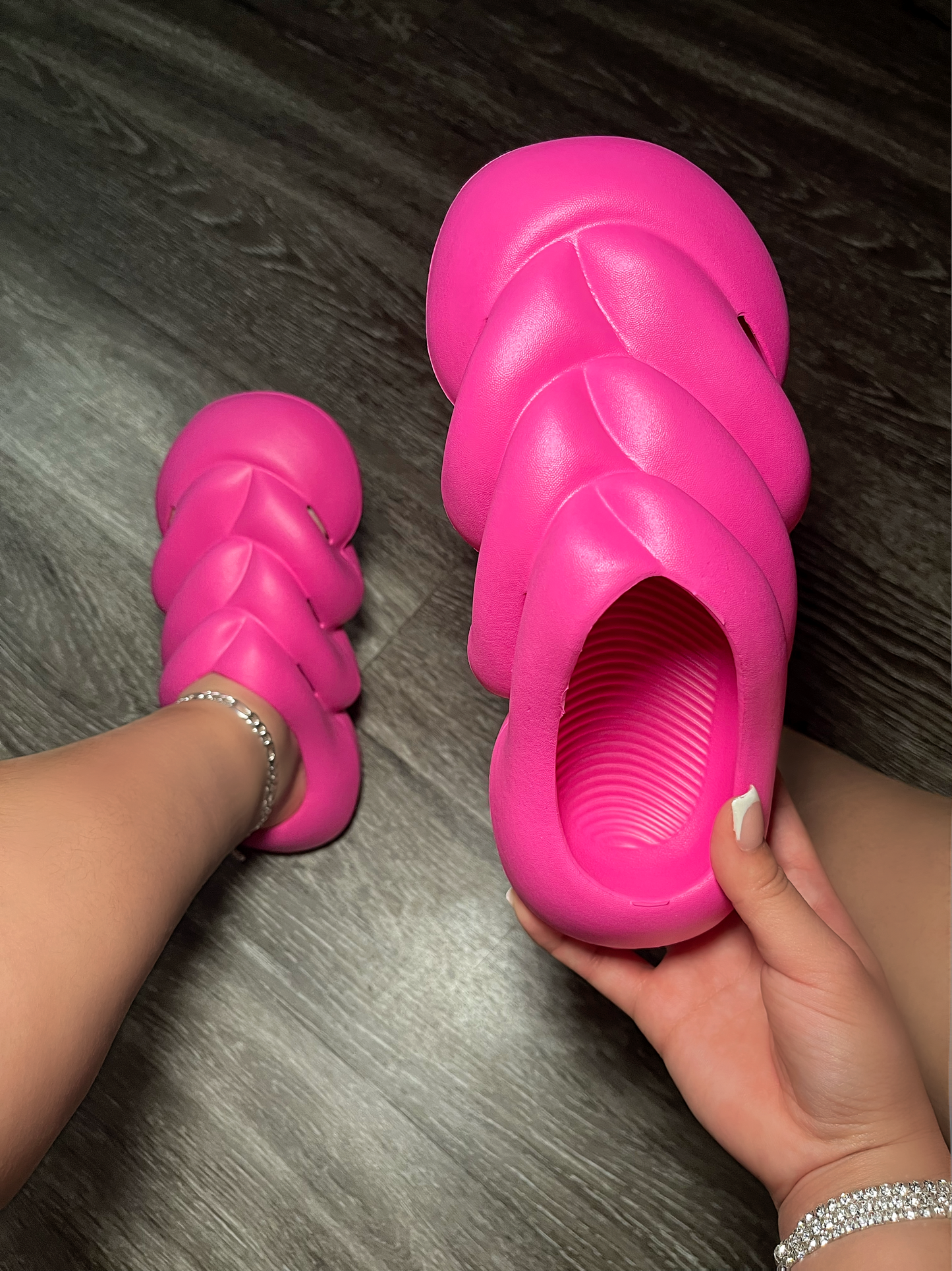 Bubble slides